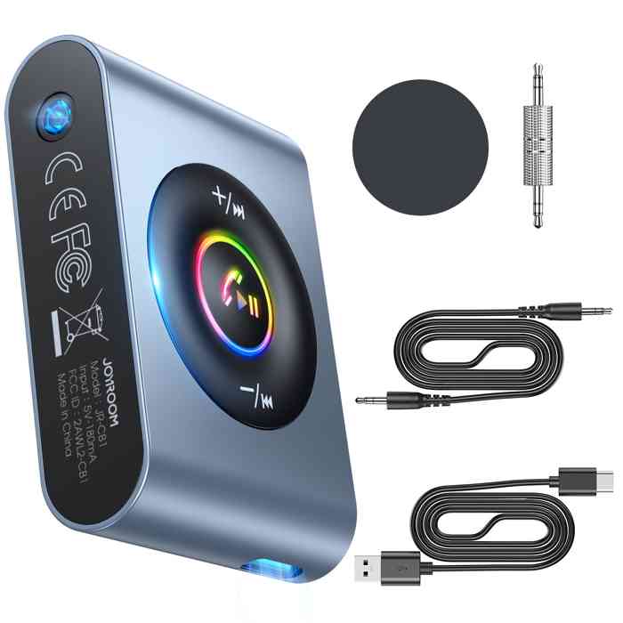 Joyroom JR-CB1 Bluetooth Wireless Receiver for Car Stereo/Home...